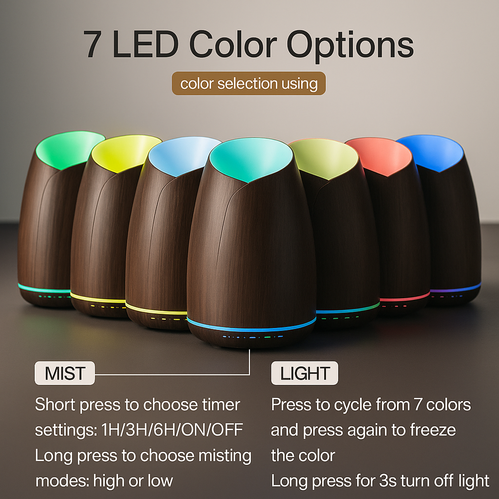 Hydrlo Original | 3-in-1 Aroma Diffuser Humidifier Household Air Purifier